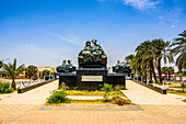 Panzer-Denkmal in Massawa, Eritrea, Afrika