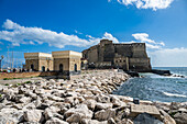 Schloss Ovo, das historische Zentrum von Neapel (Napoli), UNESCO-Welterbe, Kampanien, Italien, Europa