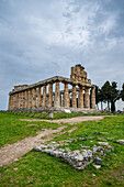 Die griechischen Tempel von Paestum, UNESCO-Welterbestätte, Kampanien, Italien, Europa