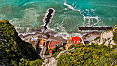 Blick über Sorrento, Bucht von Neapel, Kampanien, Italien, Europa