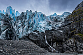 Aguila-Gletscher, Tierra del Fuego, Chile, Südamerika