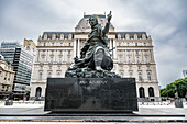 Azurduy-Denkmal im Zentrum von Buenos Aires, Argentinien, Südamerika