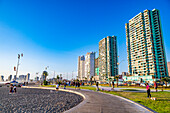 Beachfront of Iquique, Atacama desert, Chile, South America