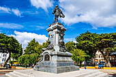 Zentrum von Punta Arenas, Patagonien, Chile, Südamerika