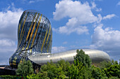 Das Museum Cite du Vin, Bordeaux, Gironde, Aquitanien, Frankreich, Europa