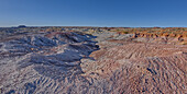 Goblin Garden west of Hamilili Point in Petrified Forest National Park, Arizona, United States of America, North America