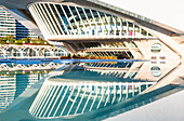 Palau de les Arts Reina Sofia (Palacio de las Artes Reina Sofia) (Kunstpalast der Königin Sofia), Ciudad de las Artes y las Ciencias (Stadt der Künste und der Wissenschaften), Valencia, Spanien, Europa