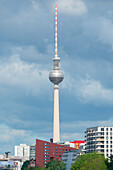 Berliner Fernsehturm, Berlin, Deutschland, Europa