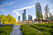 Porta Nuova district, Milan, Lombardy, Italy, Europe