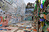 Philadelphia Magic Gardens, 1020 South Street, Philadelphia, Commonwealth of Pennsylvania, Vereinigte Staaten von Amerika, Nordamerika