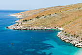 Ionian coast near Liamani Beach, Albania, Europe