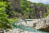 Langarice Canyon, Vjosa (Vjose) River, Albania, Europe