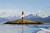 Leuchtturm Les Eclaireurs, Beagle-Kanal, Ushuaia, Feuerland, Patagonien, Argentinien, Südamerika