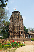 Der Rameshwar-Tempel aus dem 9. Jahrhundert ist der Hindu-Gottheit Shiva in Bhubaneswar geweiht, das den Spitznamen Stadt der Tempel trägt, Bhubaneswar, Odisha, Indien, Asien