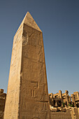 Obelisk der Königin Hatschepsut, Karnak-Tempelkomplex, UNESCO-Welterbe, Luxor, Ägypten, Nordafrika, Afrika