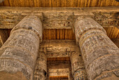 The Great Papyrus Columns, Hypostyle, Karnak Temple Complex, UNESCO World Heritage Site, Luxor, Egypt, North Africa, Africa