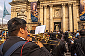 Dia de la Virgen de Guadalupe (Our Lady of Guadalupe) festival and parade in Guatemala City.