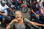 Second day of protest in Venezuela, after the supposed electoral fraud, carried out by the government of Nicolas Maduro