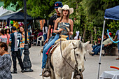 Fest in Mapimi, Mexiko.