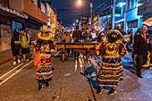 Dia de la Virgen de Guadalupe (Our Lady of Guadalupe) festival and parade in Guatemala City.