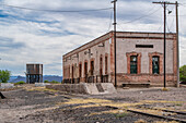 Verlassener Bahnhof, Pedricena, Mexiko