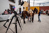 Fest in Mapimi zur Beobachtung der Sonnenfinsternis.