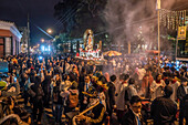 Dia de la Virgen de Guadalupe (Our Lady of Guadalupe) festival and parade in Guatemala City.