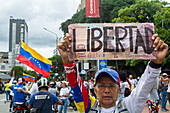 Second day of protest in Venezuela, after the supposed electoral fraud, carried out by the government of Nicolas Maduro