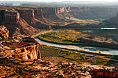 Aerial view of Stillwater Canyon, USA