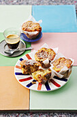 Toucinho do C�u - Portuguese almond and orange cakes