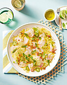 Ananas-Snapper-Carpaccio