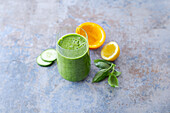 Green smoothie for vegans
