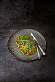 Juicy courgette dumplings