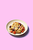 Apple and blackberry crumble from the Airfryer