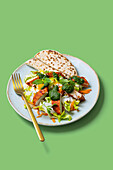 Tandoori chicken from the airfryer with coriander chutney