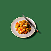 Sweet and sour pork from the Airfryer