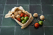 Savoury energy balls