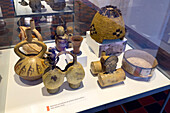 Artifacts from the Andean countries of Chile, Bolivia & Peru. Eduardo Casanova Archeology Museum in Tilcara, Argentina.