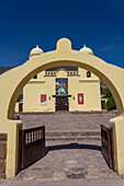 The Church of the Virgin of the Rosary and St. Francis of Assis in Tilcara, Argentina.