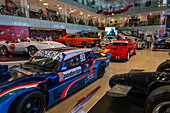 Cars on display in the collection of the Museo Termas de Rio Hondo, Termas de Rio Hondo, Argentina.