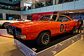 A 1969 General Lee Dodge Charger in the Museo Termas de Rio Hondo, Termas de Rio Hondo, Argentina. From the "Dukes of Hazzard" television series.