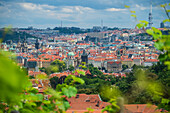 Blick auf die Prager Skyline aus dem Grande Classic Panorama