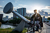 Peace bridge, Peace Memorial Park, Hiroshima, Japan