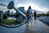 Peace bridge, Peace Memorial Park, Hiroshima, Japan