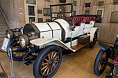 A 1908 Fiat Phaeton Grand Touring car in the Argentine Automobile Club Museum in Buenos Aires, Argentina.