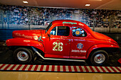 1988 Historic Ford Coupe race car in the Museo Termas de Rio Hondo, Termas de Rio Hondo, Argentina.