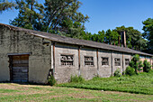 Ruins of an old textile mill in Tartagal, Argentina.