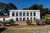 The Museum of the Sugar Industry and former residence of Bishop Jose Colombres, San Miguel de Tucumán, Argentina. Colombres brought sugarcane to the Tucumán region of Argentina.