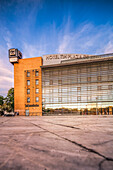 Seville, Spain, Sep 30 2009, The contemporary design of Hotel NH Plaza de Armas stands out in Seville, showcasing a unique blend of modern architecture and local charm.