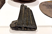 Pre-Hispanic stone siku or pan pipes from the Tilcara pucará. Dr. Eduardo Casanova Archeology Museum, Tilcara, Argentina.